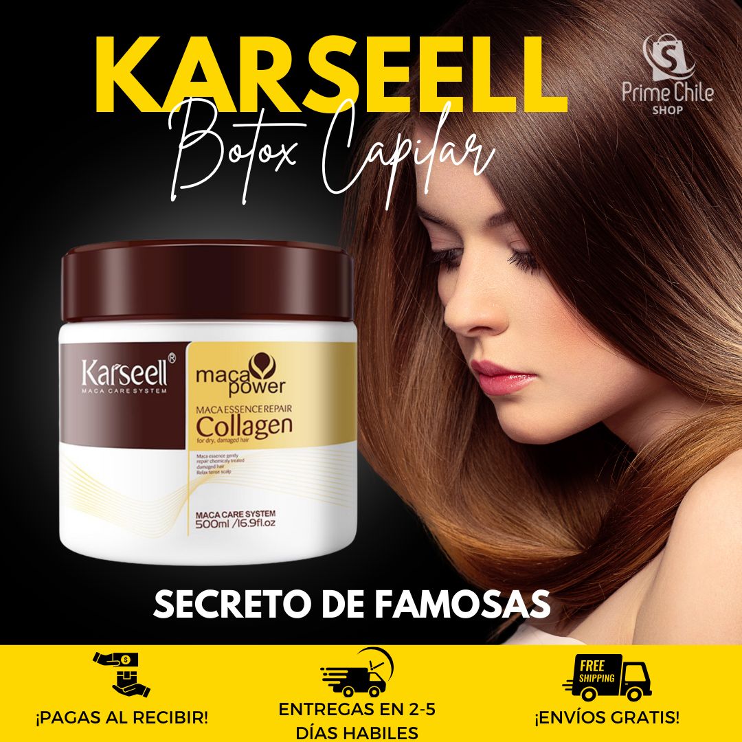 💆🏻‍♀️✨ KARSEELL BOTOX CAPILAR 💆‍♀️ 🌟 + ¡Envío Gratis! 📦